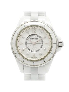 Chanel J12 Diamond White Dial Watch